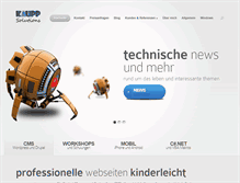 Tablet Screenshot of michael-kaupp.com